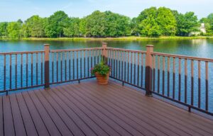 Decking Overlooking Water