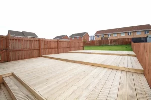 Multi-Level Decking For A Backyard