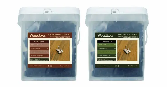 WoodEvo Accessories WoodEvo 2.5mm Clip Box
