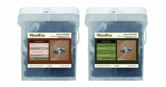 WoodEvo Accessories WoodEvo 3mm Clip Box