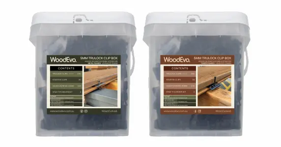 WoodEvo Accessories WoodEvo 5mm TruLock Clip Box
